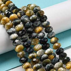 Natural Tiger Eye Beads Strands&nbsp;G-K351-B02-03