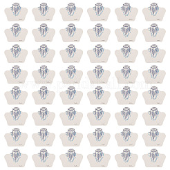 100Pcs Feather Printed Paper Jewelry Display Cards&nbsp;CDIS-TA0001-42