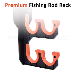 1 Bag Plastic Wall-mounted Fishing Rod Holders&nbsp;AJEW-FH0008-78