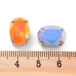 Oval Opal Sew On Rhinestones&nbsp;RGLA-G024-04B-P