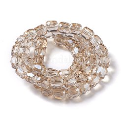 Electroplate Glass Beads&nbsp;X-GLAA-F108-13A-04