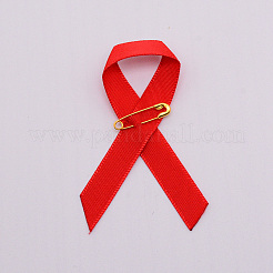 Polyester Brooch&nbsp;AJEW-WH0018-44D
