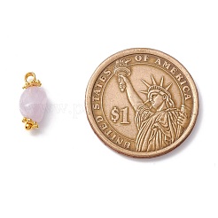Natural Lavender Amethyst Charms&nbsp;PALLOY-JF01093-01