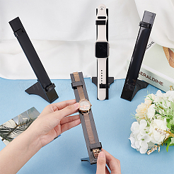 Acrylic Single Watch Slant Back Display Stands&nbsp;ODIS-WH0017-075A