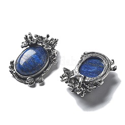 Dyed Natural Lapis Lazuli Pendants&nbsp;G-H083-01AS-04