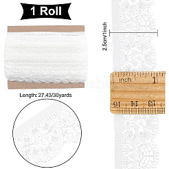 Guipure Stretch Lace Trim&nbsp;SRIB-WH0011-009B