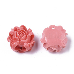 Synthetic Coral Pendants&nbsp;CORA-R019-031