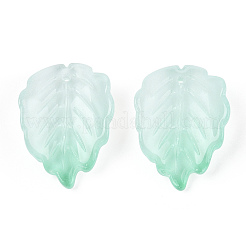 Baking Paint Transparent Glass Petal Beads&nbsp;DGLA-N004-05