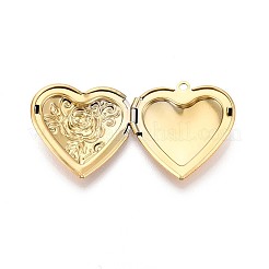 304 Stainless Steel Locket Pendants&nbsp;STAS-N111-09G