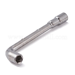 Chromium Plating Stainless Steel Hexagon Socket Wrench&nbsp;TOOL-WH0146-08P