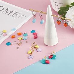 DIY Love Dangle Earring Making Kits&nbsp;DIY-SZ0008-61