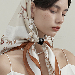 8Pcs Leather with Brass Scarf Buckle&nbsp;AJEW-CL0001-68