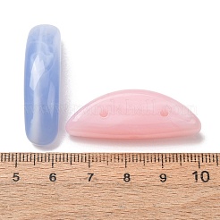 Two-Tone Imitation Gemstone Acrylic Beads&nbsp;AC-CBA7B05-10