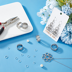 9Pcs 3 Styles 201 Stainless Steel Auxiliary  Ring&nbsp;TOOL-UN0001-29