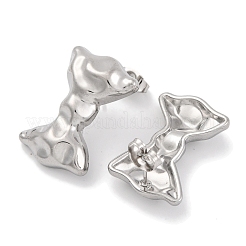 Non-Tarnish 304 Stainless Steel Stud Earrings&nbsp;EJEW-H013-28P
