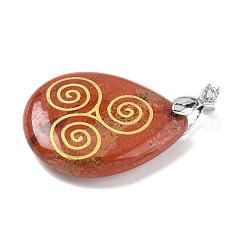 Natural Mixed Gemstone Pendants&nbsp;G-F786-09N