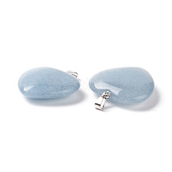 Natural White Jade Pendants&nbsp;X-G-G956-B38-FF