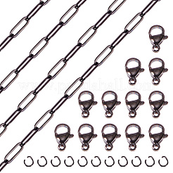 DIY Chain Necklaces Making Kits&nbsp;DIY-TA0012-34