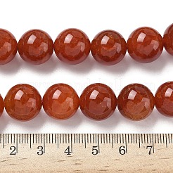 Natural Crackle Agate Beads Strands&nbsp;G-I394-B15-14mm