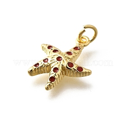 Brass Enamel Pendants&nbsp;KK-P295-37G