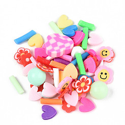 Handmade Polymer Clay Cabochons&nbsp;CLAY-N013-14