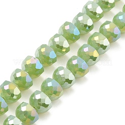 AB Color Plate Glass Beads Strands&nbsp;EGLA-P051-02A-A
