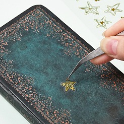 Waterproof Hot Stamping Stickers&nbsp;DIY-CJ0001-55