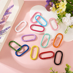 10Pcs Alloy Spring Gate Rings&nbsp;FIND-TA0009-25F