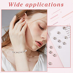 60Pcs 304 Stainless Steel Beads&nbsp;STAS-UN0061-04