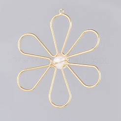 Natural Cultured Freshwater Pearl Pendants&nbsp;PALLOY-JF00401