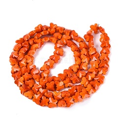 Opaque Glass Beads Strands&nbsp;GLAA-Q118-01B-C03