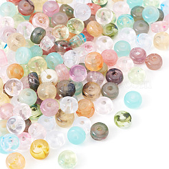 140Pcs 7 Colors Transparent Acrylic Beads&nbsp;OACR-TA0003-97