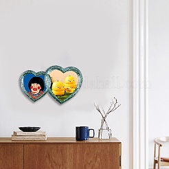 Double Heart Photo Frame Silicone Molds&nbsp;DIY-M039-14
