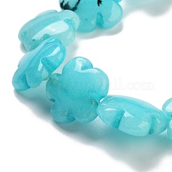 Natural Flower Amazonite Beads Strands&nbsp;G-F769-T01-01