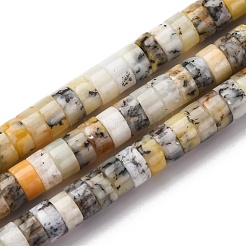 Natural Yellow Opal Beads Strands&nbsp;G-Z006-C41