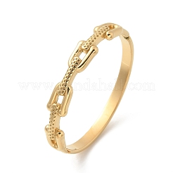 Ion Plating(IP) 304 Stainless Steel Bangles for Women&nbsp;BJEW-Z080-03G
