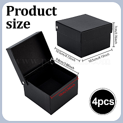 Paper Scarf Packing Boxes with Hinged Lis&nbsp;CON-WH0089-236B