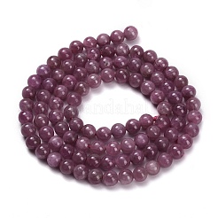 Natural Ruby Beads Strands&nbsp;G-L631-A01-4mm-A