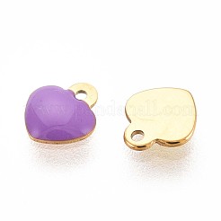 304 Stainless Steel Enamel Pendants&nbsp;STAS-T064-81