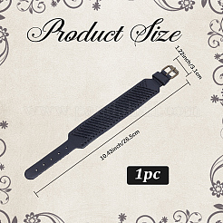 1Pc Imitation Leather Cord Bracelets&nbsp;BJEW-CL0001-35B