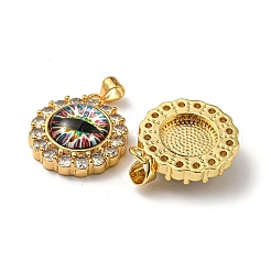 Real 18K Gold Plated Brass Pendants&nbsp;KK-L209-008G-07