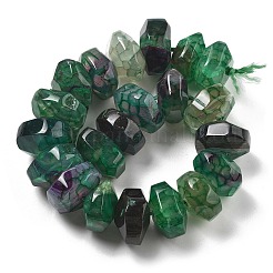 Natural Dragon Veins Agate Beads Strands&nbsp;G-K392-A02