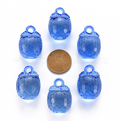 Autumn Theme Transparent Acrylic Pendants&nbsp;TACR-T024-04B-940