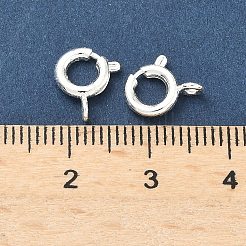 Brass Spring Ring Clasps&nbsp;KK-H532-24B-S