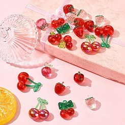 20Pcs Transparent Acrylic Pendants&nbsp;OACR-FS0002-11