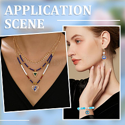 40Pcs 10 Styles Evil Eye Alloy Enamel Pendants&nbsp;FIND-SC0006-75