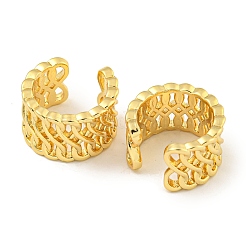 Brass Cuff Earrings&nbsp;EJEW-C104-144G