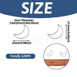 304 Stainless Steel Linking Rings&nbsp;STAS-TAC0002-17-02P