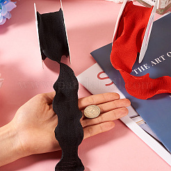 2 Rolls 2 Colors Polyester Ruffled Ribbons&nbsp;OCOR-TA0001-80