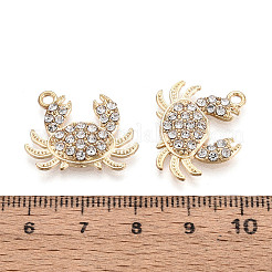 Alloy Rhinestone Pendants&nbsp;FIND-N008-02KCG